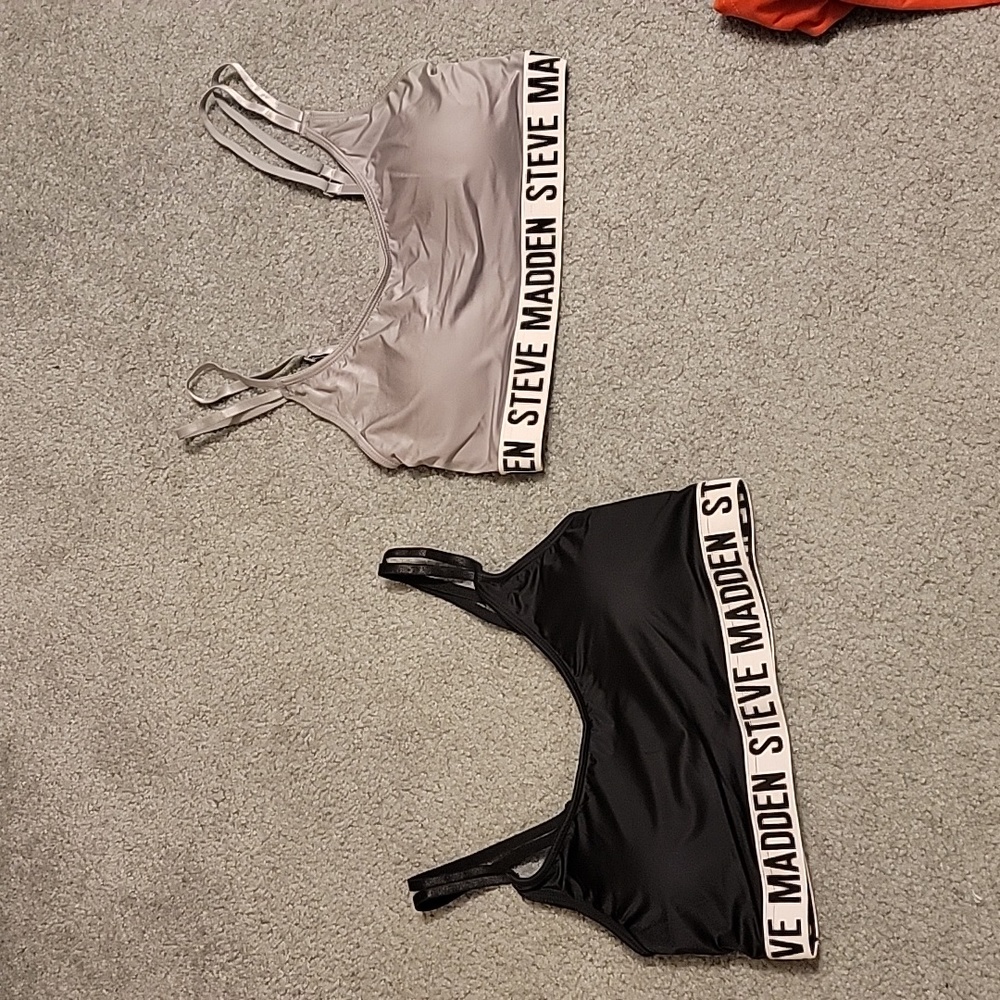2 Steve Madden lounge bras